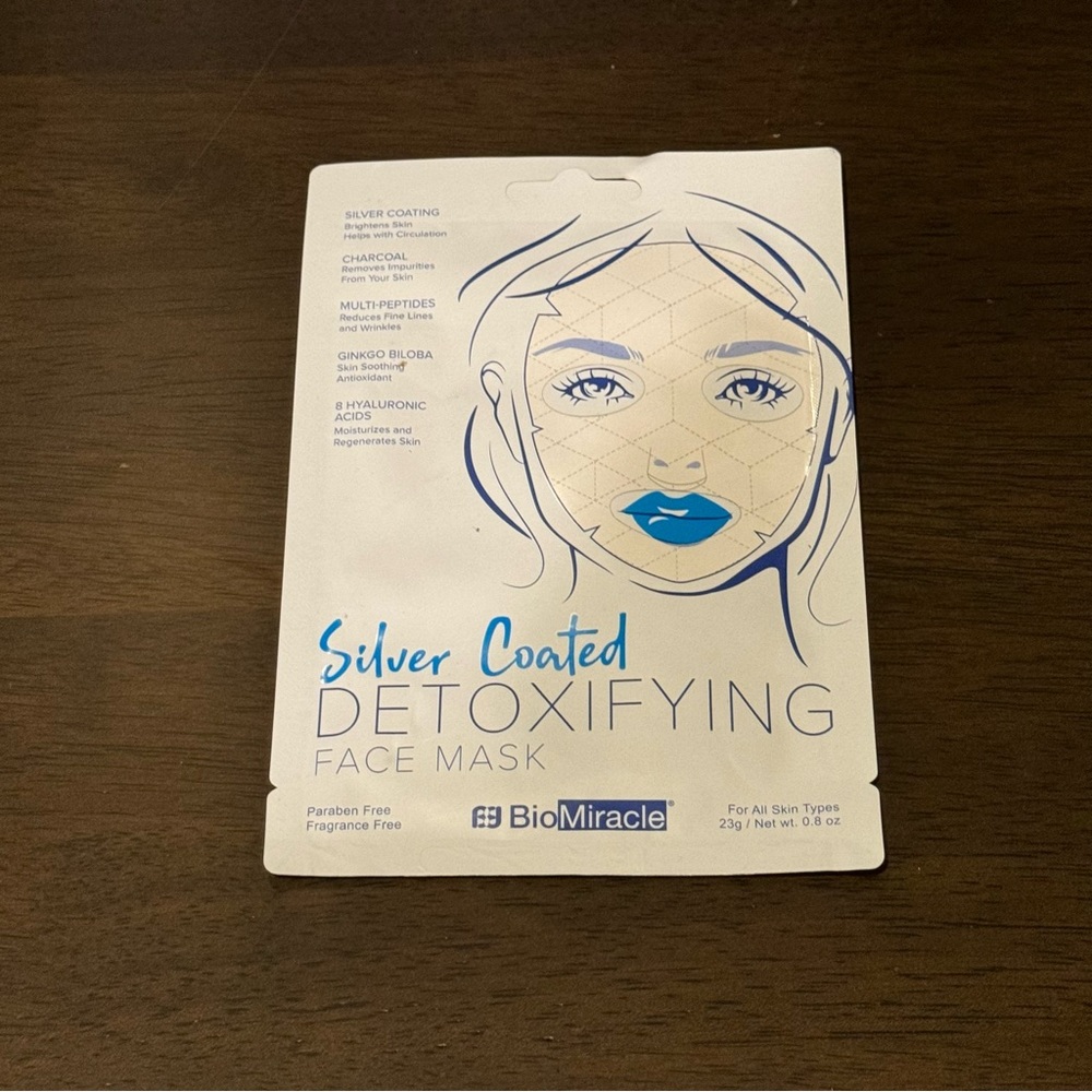 Bio Miracle Silver Coated Detoxifying Face Mask